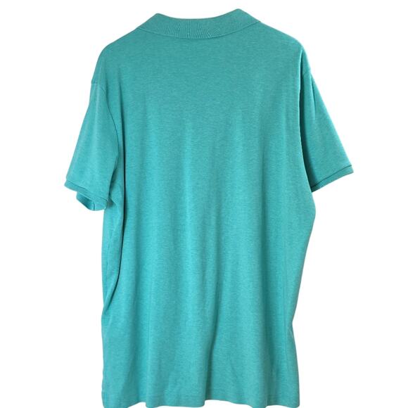 Polo Ralph Lauren Men Sz XL Green Logo Pony Casual 100% Cotton Polo Shirt - Picture 2 of 11